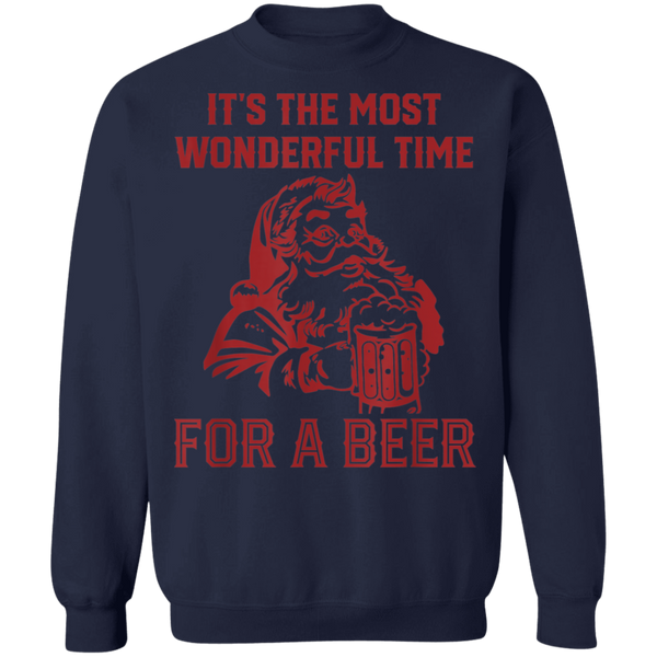 Santa Claus It's The Most Wonderful Time For A Bee Sweatshirt 2111