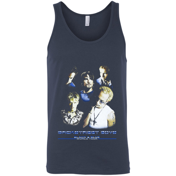 Vintage Backstreet Boys Black & Blue World Tour Unisex Tank Top 2311