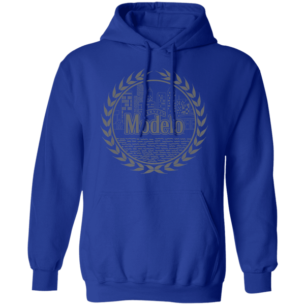 Modelo Grey Cityscape Premium Hoodie 0511