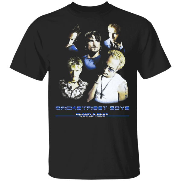 Vintage Backstreet Boys Black & Blue World Tour T-Shirt 2311