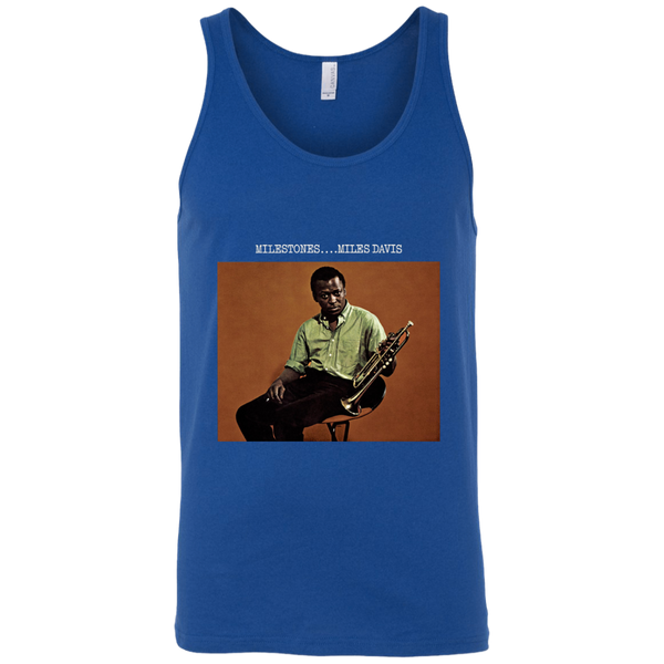 Miles Davis Milestones Unisex Tank Top 510