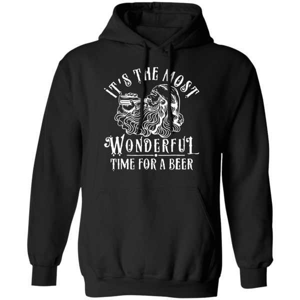 Santa Claus - It's The Most Wonderful Time For A Beer Hoodie 2111
