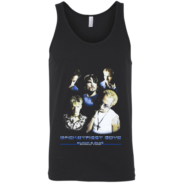 Vintage Backstreet Boys Black & Blue World Tour Unisex Tank Top 2311