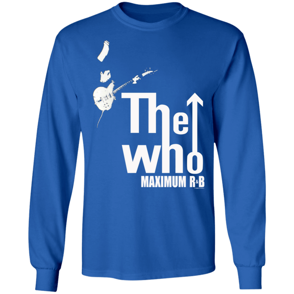Vintage 1989 The Who Concert - Black Cotton The Kids Are Alright Tour 80's Eighties Maximum R & B Made in USA Long Sleeve 1110