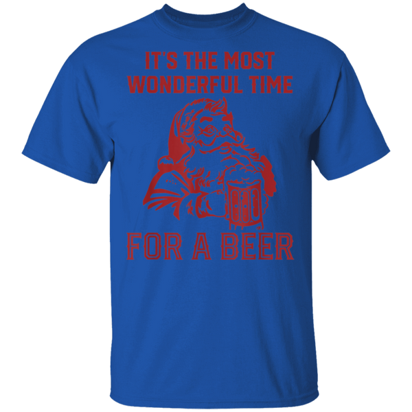 Santa Claus It's The Most Wonderful Time For A Bee T-Shirt 2111