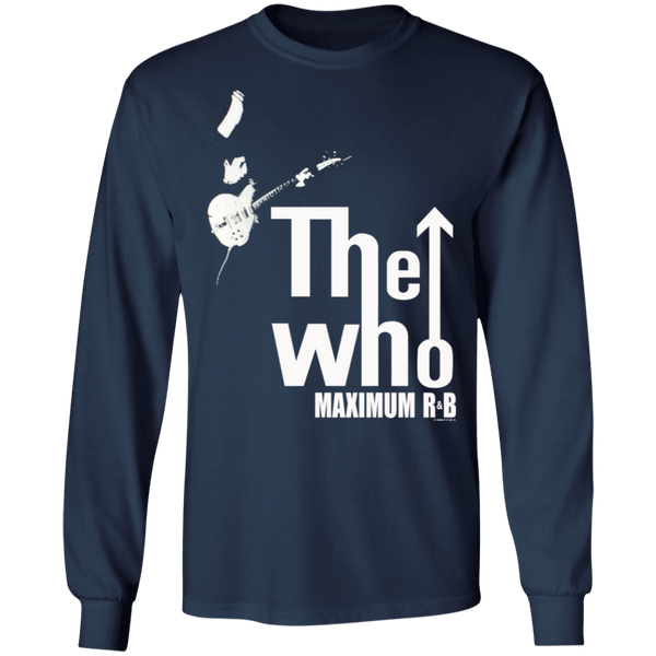 Vintage 1989 The Who Concert - Black Cotton The Kids Are Alright Tour 80's Eighties Maximum R & B Made in USA Long Sleeve 1110