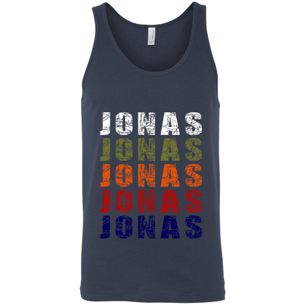 Jonas Brothers - Jonas Retro Wordmark Pattern Vintage gift Tank Top 0711