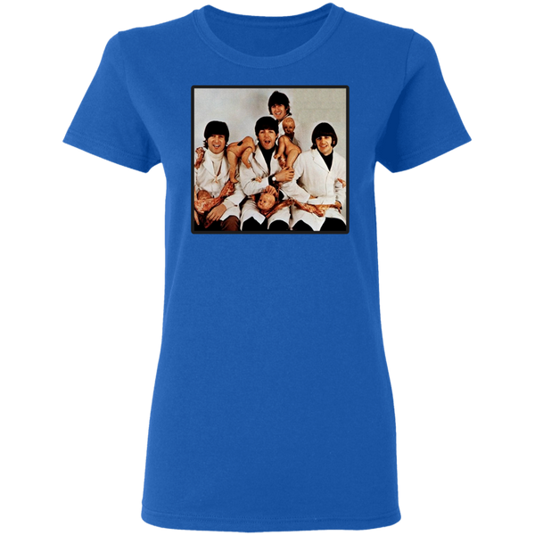 Vintage 70s BEATLES Butcher Cover promo original Women T-Shirt 2311