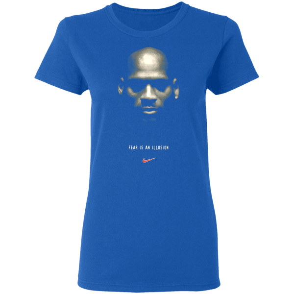 Vintage 90s 1995 NIKE michael jordan fear is an illusion made in usa -Gildan Replica Women T-Shirt 1110