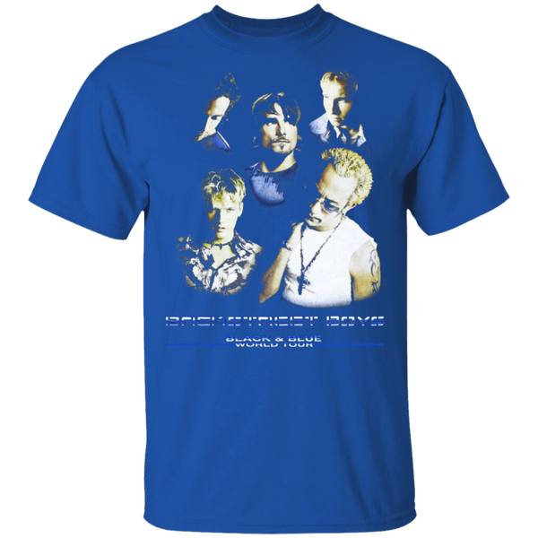 Vintage Backstreet Boys Black & Blue World Tour T-Shirt 2311