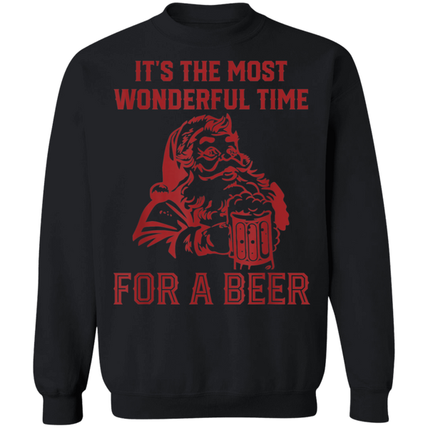 Santa Claus It's The Most Wonderful Time For A Bee Sweatshirt 2111