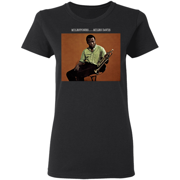 Miles Davis Milestones Women T-Shirt 510