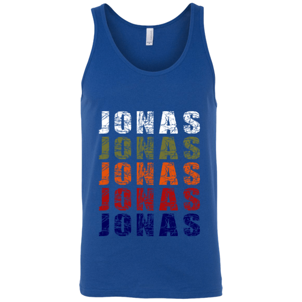 Jonas Brothers - Jonas Retro Wordmark Pattern Vintage gift Tank Top 0711