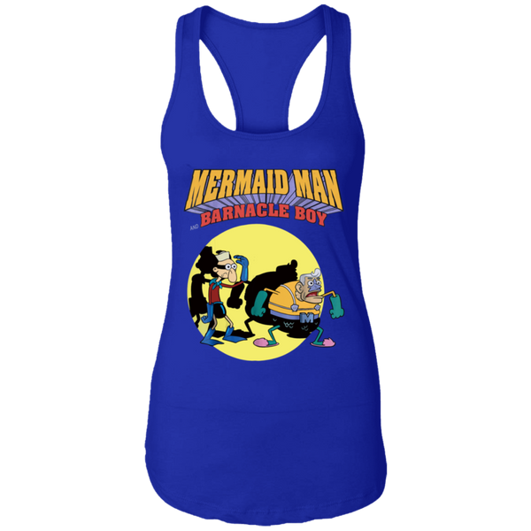 Nickelodeon Spongebob Mermaid Man Women Tank 0511
