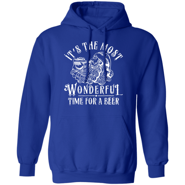 Santa Claus - It's The Most Wonderful Time For A Beer Hoodie 2111