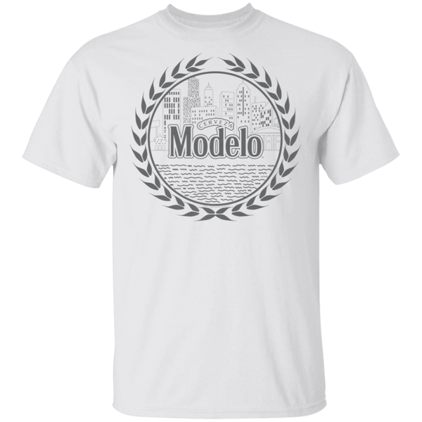 Modelo Grey Cityscape Premium T-Shirt 0511