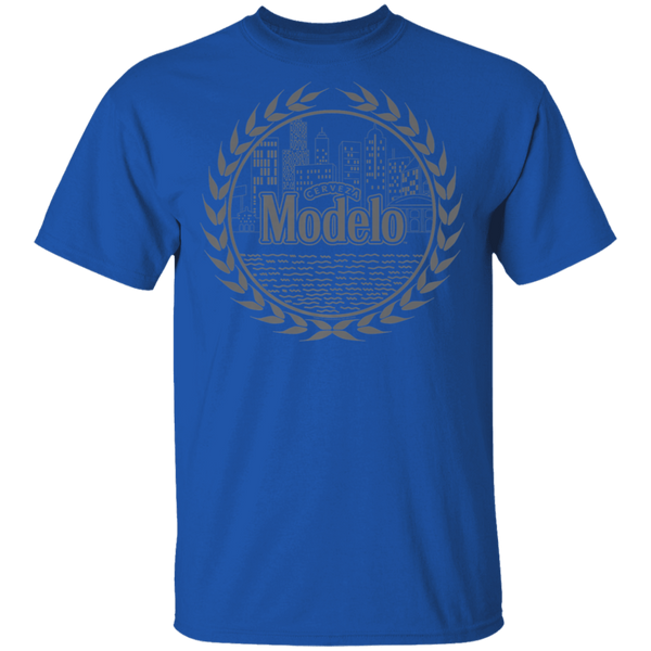 Modelo Grey Cityscape Premium T-Shirt 0511