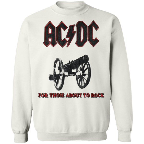 vintage 1981 ACDC For Those About to Rock Tour Jersey Sweatshirt  1110