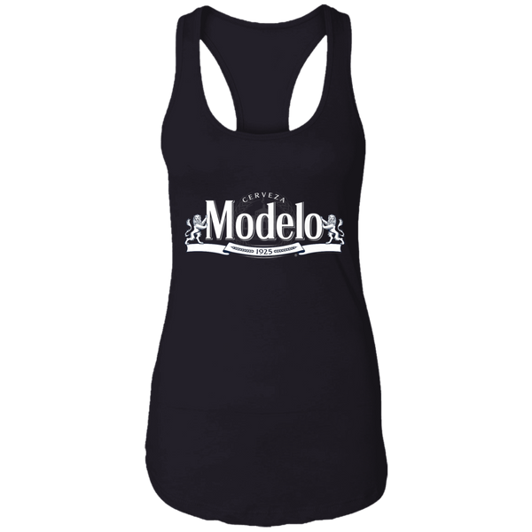 Modelo White Logo Premium Women Tank 0511
