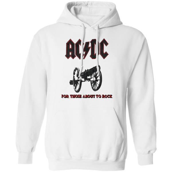 vintage 1981 ACDC For Those About to Rock Tour Jersey Hoodie 1110