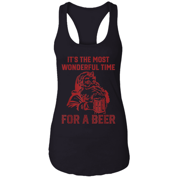 Santa Claus It's The Most Wonderful Time For A Bee Women Tank Top 2111
