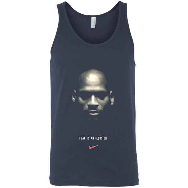 Vintage 90s 1995 NIKE michael jordan fear is an illusion made in usa -Gildan Replica Tank Top 1110