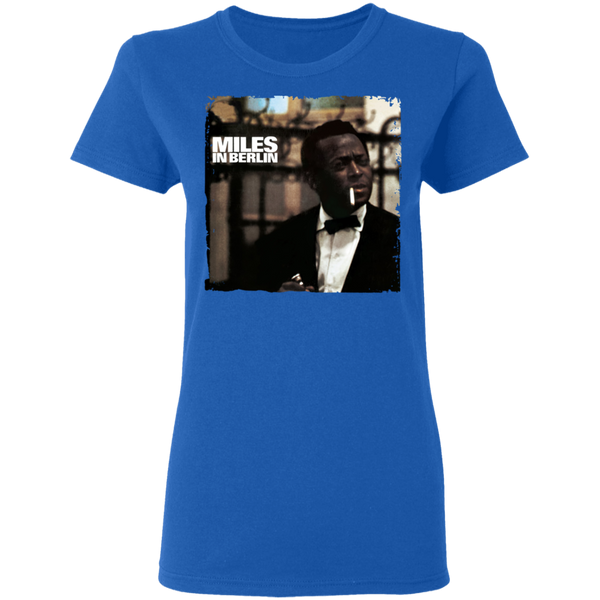 Miles Davis Miles in Berlin Women T-Shirt 510