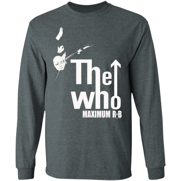 Vintage 1989 The Who Concert - Black Cotton The Kids Are Alright Tour 80's Eighties Maximum R & B Made in USA Long Sleeve 1110