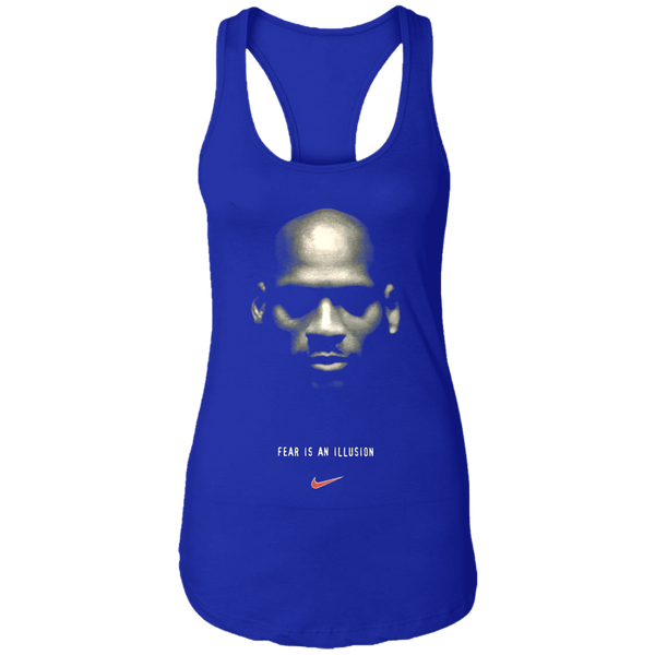 Vintage 90s 1995 NIKE michael jordan fear is an illusion made in usa -Gildan Replica Women Tank Top 1110