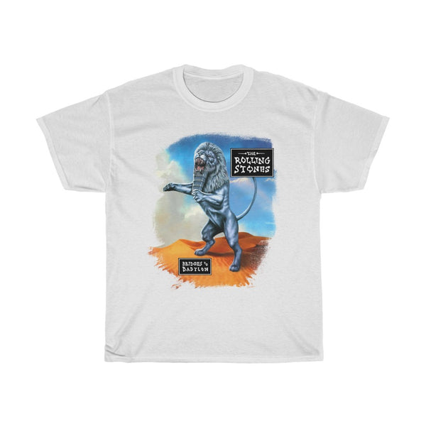 Rolling Stones Bridges To Babylon World Tour T shirt L True Vintage 1990s Unisex Heavy Cotton Tee