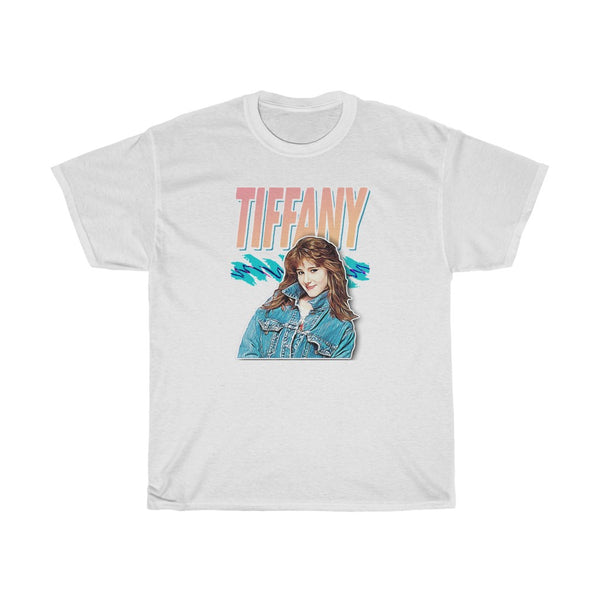 Retro Tees 80s Pop Star Tiffany T shirt I Think Were Alone Now 80s Fan Unisex T shirt Unisex Heavy Cotton Tee