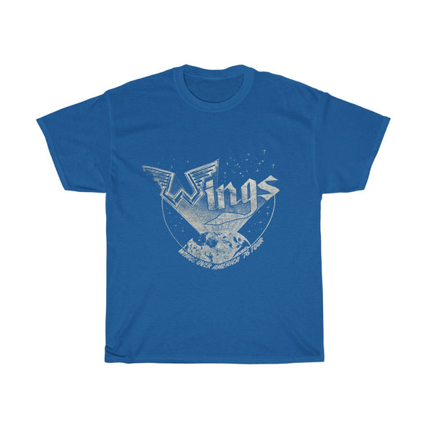 PAUL MCCARTNEY AND WINGS VINTAGE 70S WINGS OVER AMERICA TOUR THE BEATLES T-SHIRT (order)