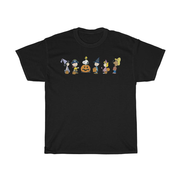 Peanuts Halloween Snoopy Shirt Charlie Brown Shirt Funny Halloween Shirt Halloween Gift Fall Shirt Unisex Heavy Cotton Tee