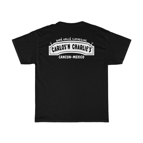 Vintage 90s Carlos N Charlies Senor Frogs Merch Shirt Cancun Mexico Unisex Heavy Cotton Tee