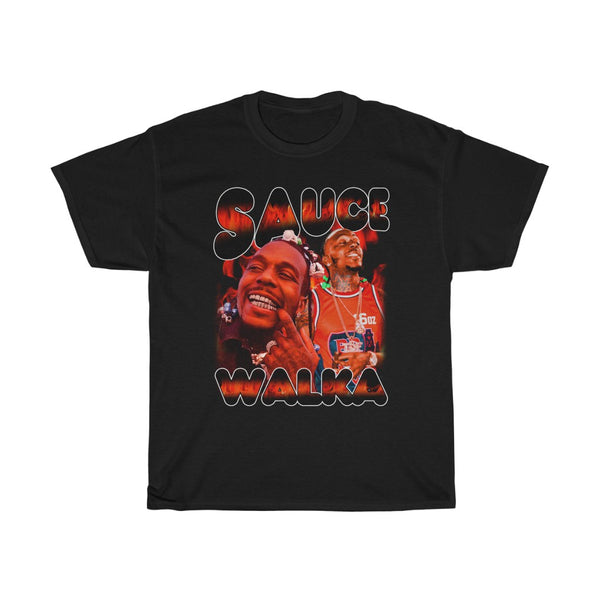 Sauce Walka Vintage Inspired Unisex Bootleg Shirt Unisex Heavy Cotton Tee