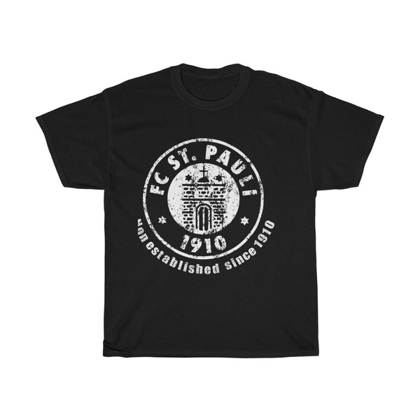 ST. PAULI F.C. VON E.V. 1910 RARE, ROCK FASHION ACDC BLUR TOLERANCE AND RESPECT IN MUTUAL HUMAN RELATIONS ANARCHY T-SHIRT ( order)