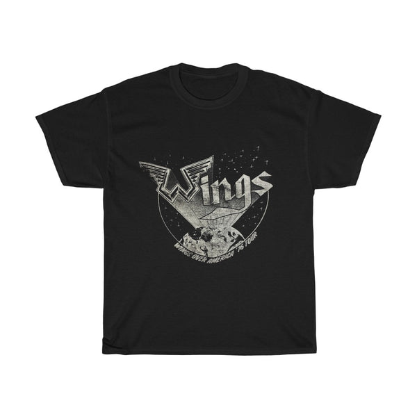 PAUL MCCARTNEY AND WINGS VINTAGE 70S WINGS OVER AMERICA TOUR THE BEATLES T-SHIRT (order)