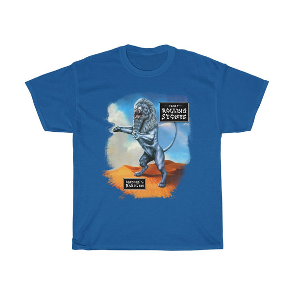 Rolling Stones Bridges To Babylon World Tour T shirt L True Vintage 1990s Unisex Heavy Cotton Tee