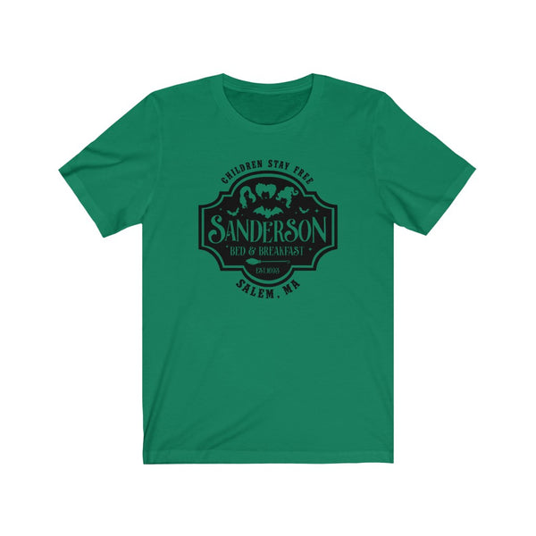 Sanderson Bed Breakfast Shirt Hocus Pocus Sisters Halloween Tee S Sanderson Sisters Shirt Unisex Jersey Short Sleeve Tee