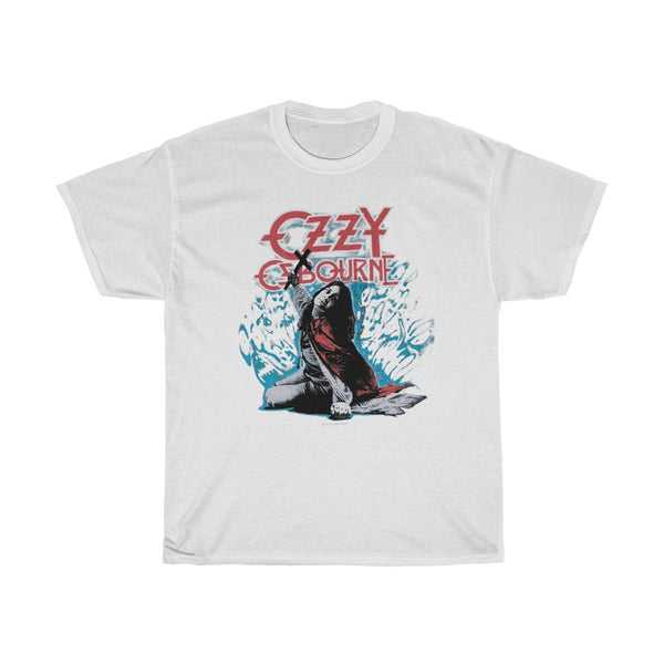 Clothing 1981 Ozzy Osbourne Vintage Europe 81 Original Rock Concert Tee Uk Tour T shirt Ultra Rare sm Black Sabbath 1980s 1970s Tshirt Gift 7150 Unisex Heavy Cotton Tee