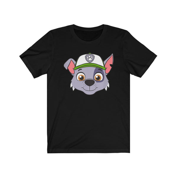 Paw Patrol Rocky Big Face Women's T-Shirt Unisex Jersey Short Sleeve Tee