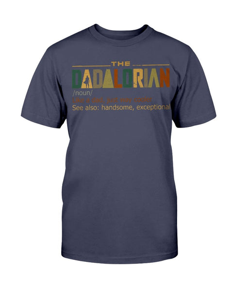 Vintage The Dadalorian Definition  Like A Dad Just Way Cooler T-Shirt