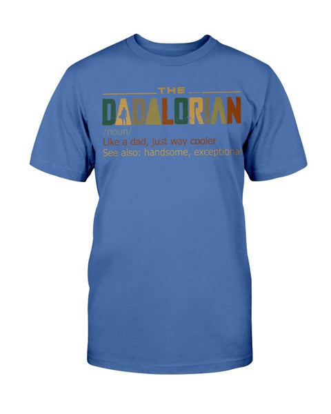Vintage The Dadalorian Definition  Like A Dad Just Way Cooler T-Shirt